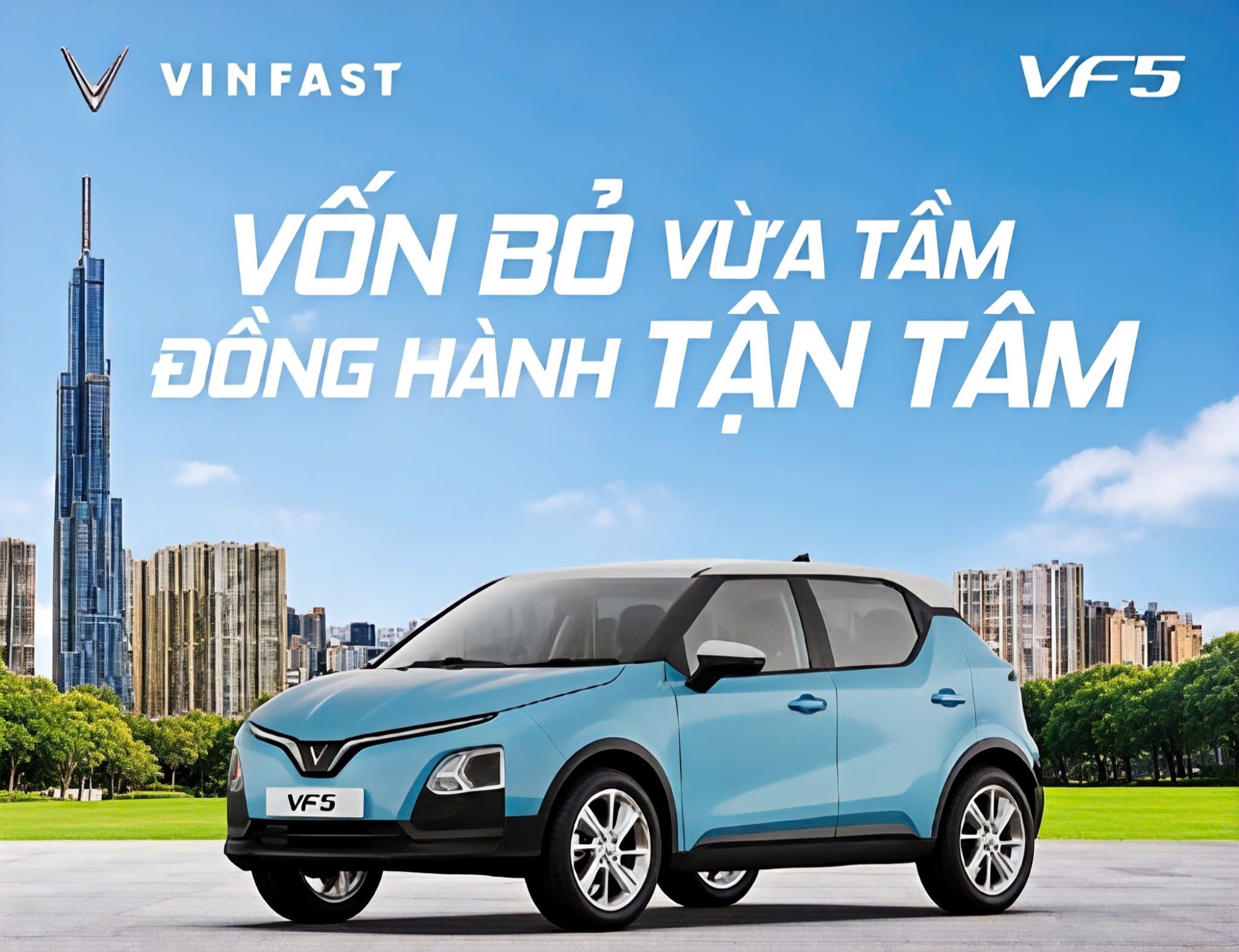 VinFast VF 5 – Giải Pháp Sở Hữu Xe Điện Dễ Dàng, Tối Ưu Chi Phí